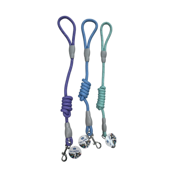 Evcil Hayvan Fitil Gezdirme Tasması 10 mm x 120 cm - 2